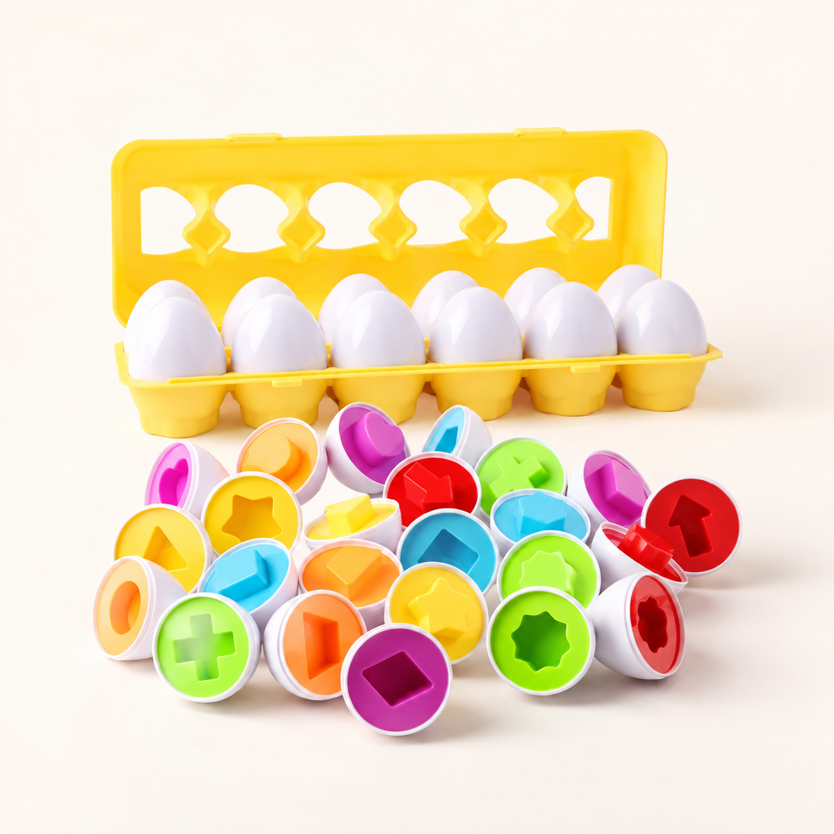 Huevos Montessori encajables