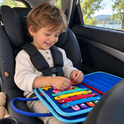 Tablero Montessori plegable — más de 30 actividades