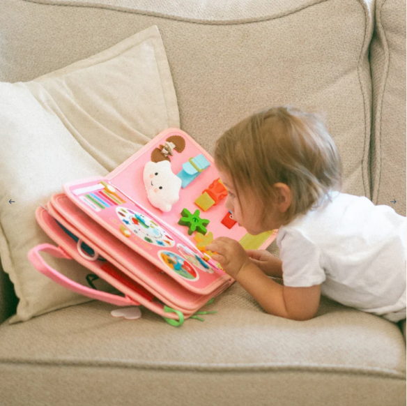 Tablero Montessori plegable — más de 30 actividades