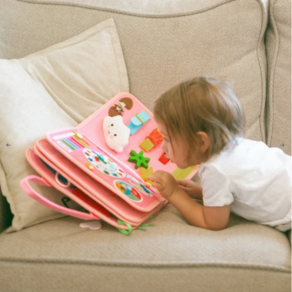 Tablero Montessori plegable — más de 30 actividades